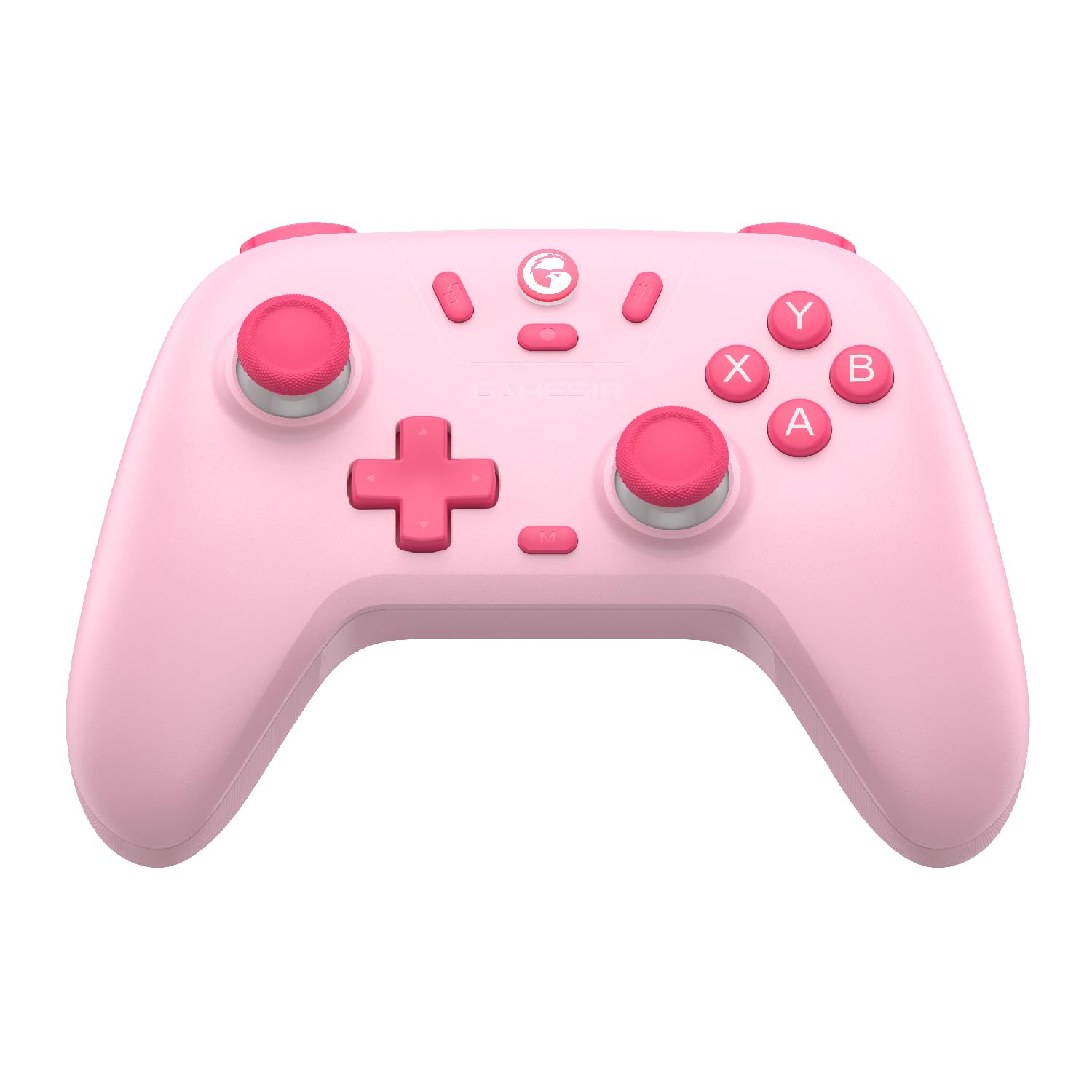 GameSir Nova Lite Wireless Controller - 2.4G & Bluetooth Gamepad for Windows PC  iPhone  Android  Switch & Steam Deck - Hall Effect Triggers  Turbo Function  Rumble Vibration - Pink