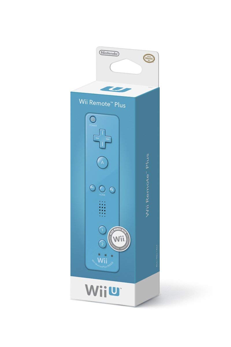 Nintendo Wii Remote Plus - Blue (refurbished)