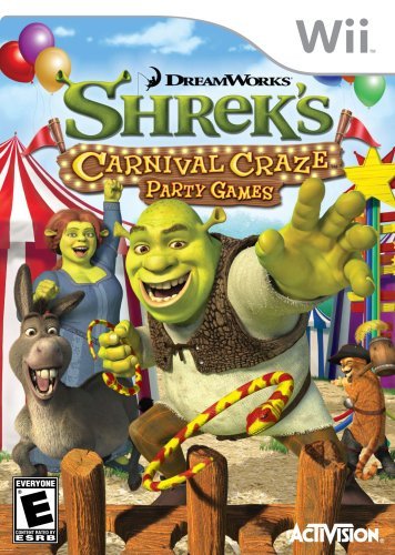Shreks Carnival Craze Party Games - Nintendo Wii (refurbished)