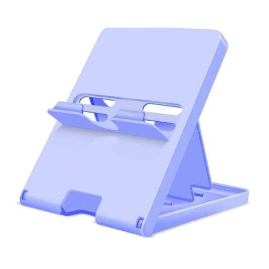 ELIATER Stand Compatible with Nintendo Switch  Adjustable Switch Playstand  Foldable Phone Stand for Desk  Compact & Portable Switch Holder Accessories (Purple)