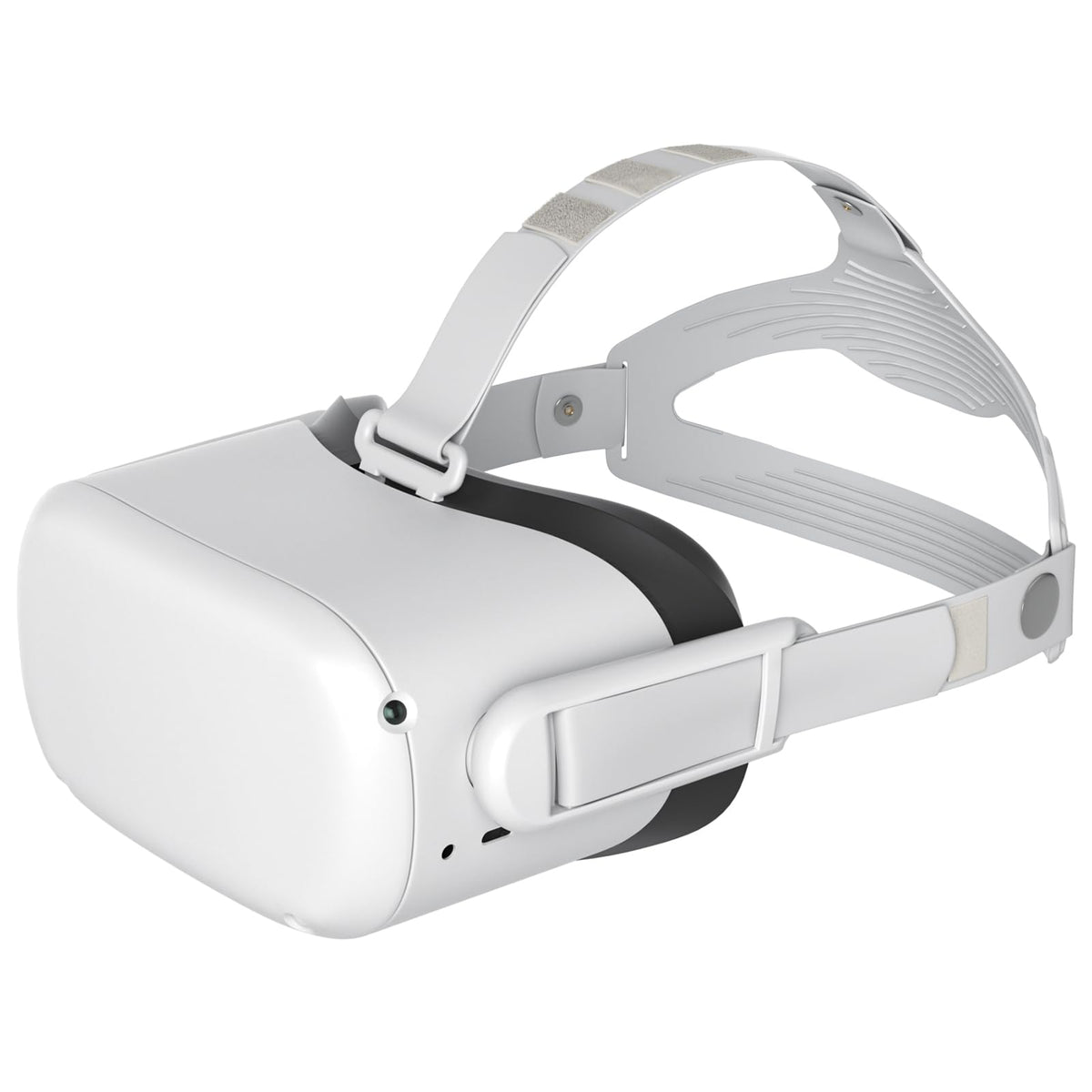 X-SUPER HOME Active Silicone Head Strap for Meta Quest 2 | VR Headset Accessories | fine design Strap Replacement for Enhanced Comfort and Stability (Quest 2  Gray)
