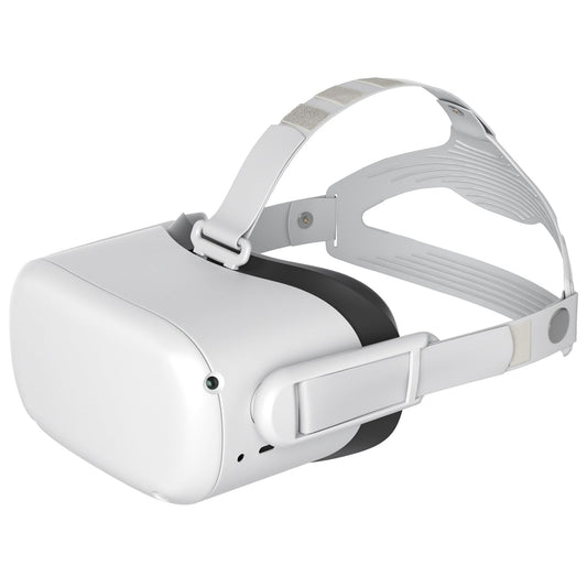 X-SUPER HOME Active Silicone Head Strap for Meta Quest 2 | VR Headset Accessories | fine design Strap Replacement for Enhanced Comfort and Stability (Quest 2  Gray)