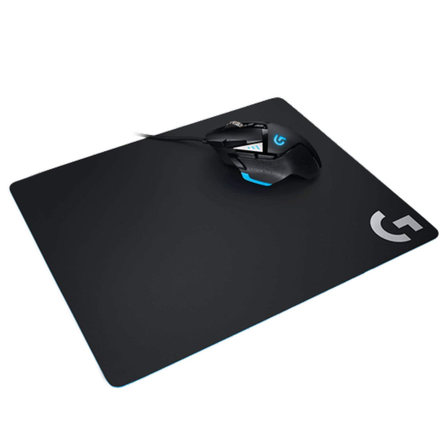 Logitech G240 Cloth Gaming Mouse Pad - Low DPI, 13.4L x 11W inches, Black, Model 943-000093