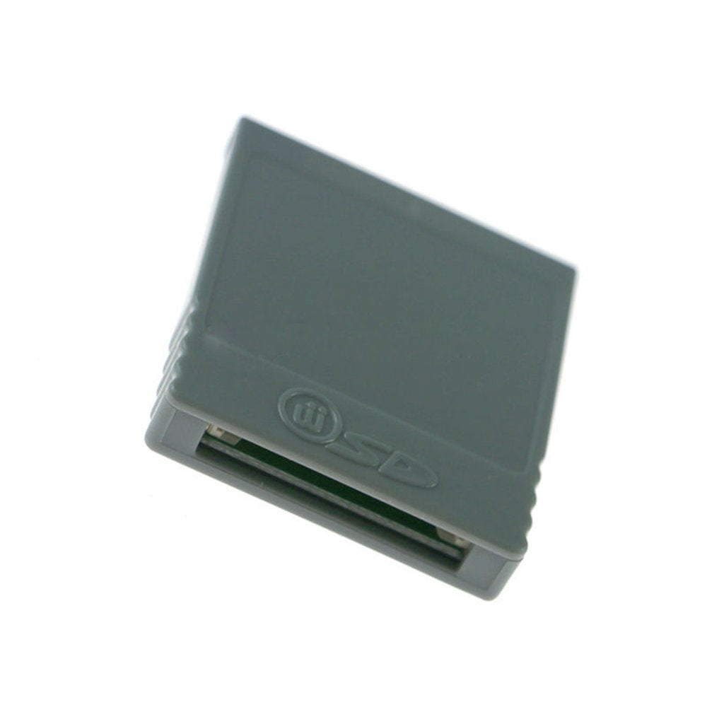 Ambertown SD Memory Card Reader Adapter for Nintendo Wii & Gamecube - Grey