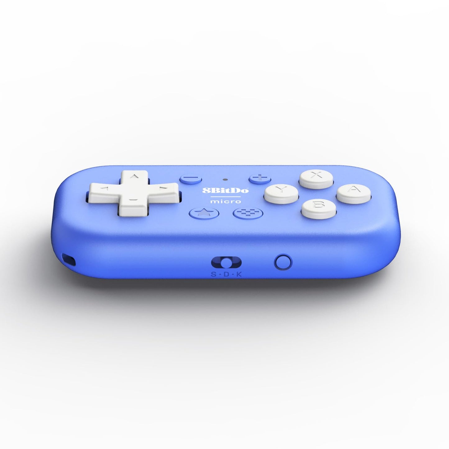 Nargos 8BitDo Micro Bluetooth Mini Controller for Nintendo Switch, Windows, Android - Micro Blue