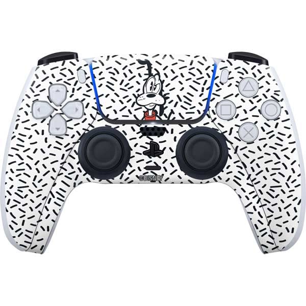 Skinit Decal Gaming Skin Compatible with PS5 Controller - Officially Licensed Disney Friends Pluto Confused Design