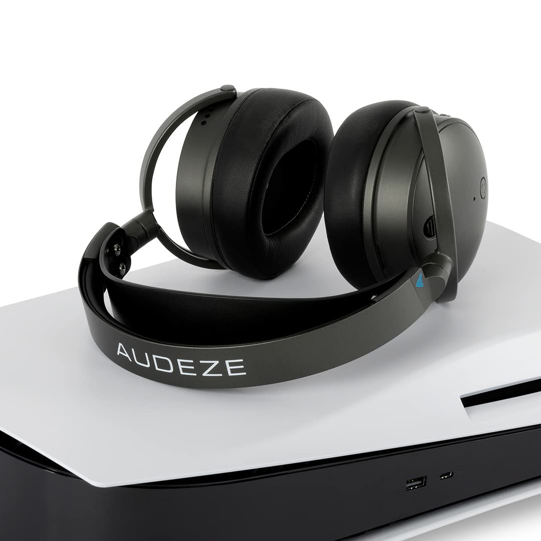 Audeze Maxwell Wireless Gaming Headset - Dark Gray, Medium Size, Compatible with PlayStation, Mac, PC, and Switch, Model 208-MW-1120-01