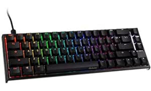 Ducky One 2 SF Keyboard - Cherry MX Black - Model DKON1967ST-AUSPDAZT1 - Compact Mechanical Gaming Keyboard
