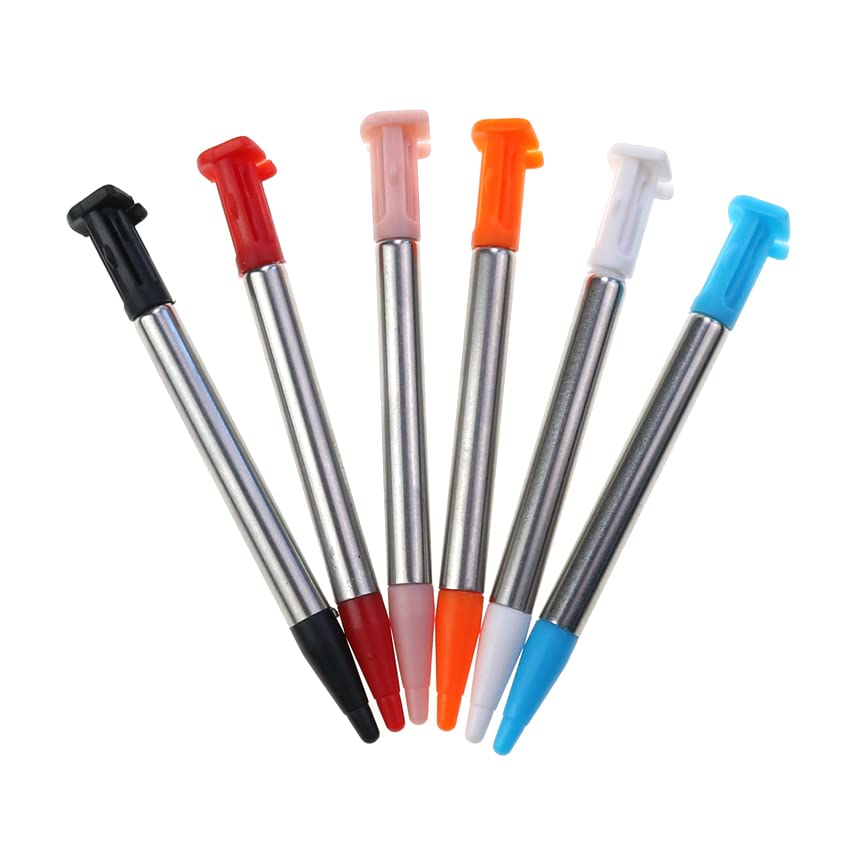 Metal Adjustable Touch Stylus Pen for New 2DS XL LL Video Stylus Pen Game Accessories (Metal Blue)