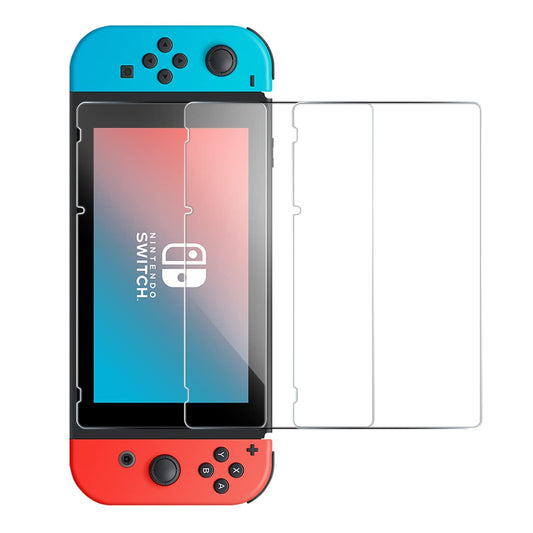 DUNSIHUI 3 Pack Screen Protector for Switch Anti-Scratch 9H Hardness Full Coverage For Switch Tempered glass Protector Film