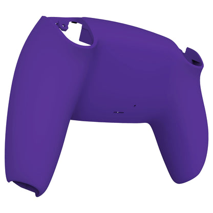 eXtremeRate Purple Soft Touch Grip Back Plate for PS5 Controller, Model DPFP3007