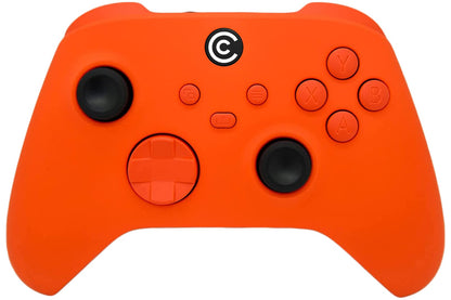Custom Controllerzz Wireless Controller for PC & Xbox Series X/S - Orange with Orange Inserts