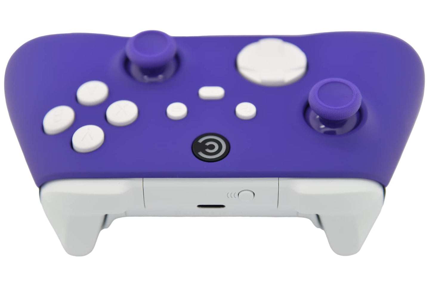 Custom Controllerzz Wireless Controller for PC & Xbox - Purple with White Inserts