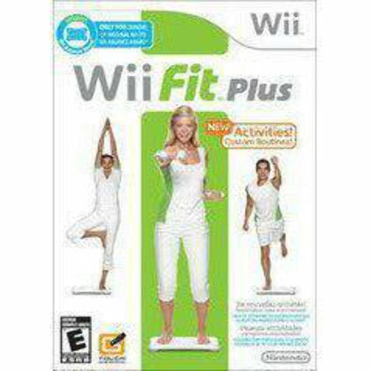 Nintendo Wii Fit Plus - Game Only - Small Size - NTSC Version