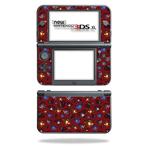 MIGHTY SKINS Nintendo 3DS XL Skin - Diamond Galaxy | Durable Vinyl Decal, Easy Apply/Remove, Made in USA