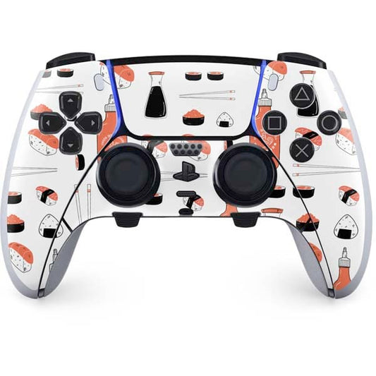 Skinit Decal Gaming Skin Compatible with PS5 DualSense Edge Pro Controller - Sushi Foodie Design
