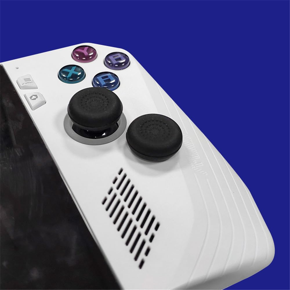 Generic Thumb Grip Caps for ASUS ROG Ally - Silicone Joystick Grips - Black