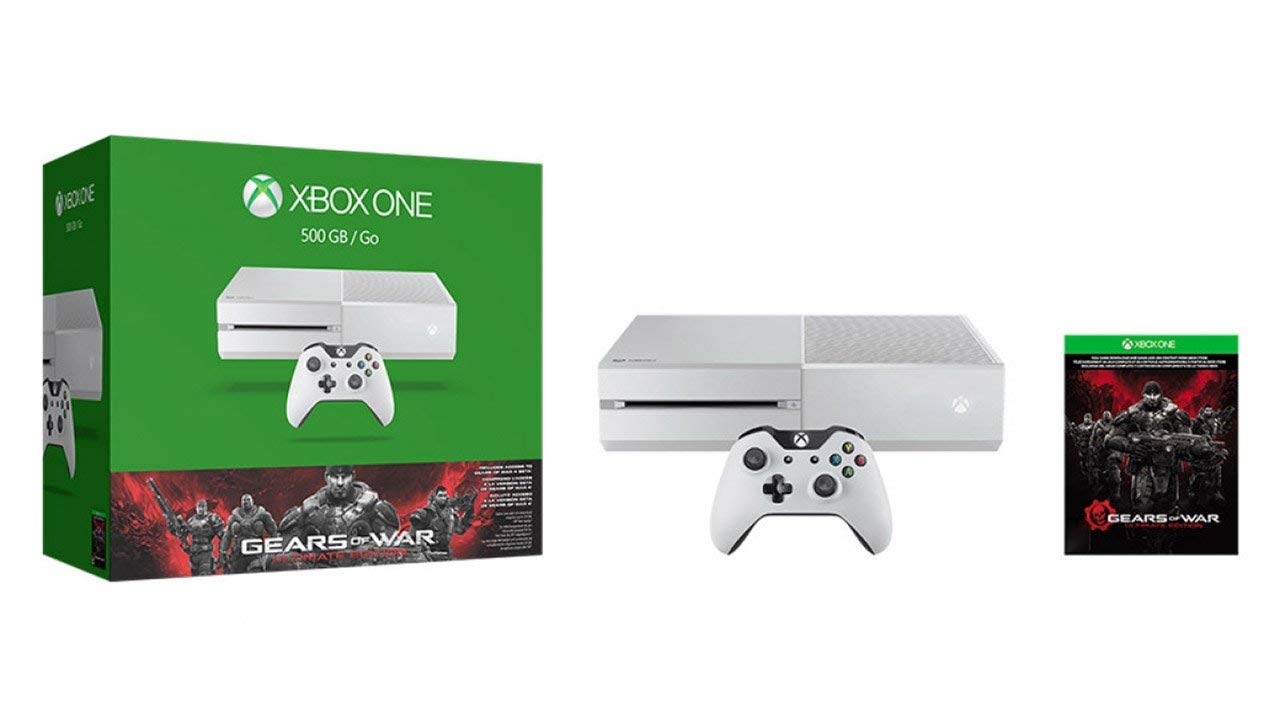Xbox One 500GB Console - Gears of War: Ultimate Edition Bundle (Renewed)