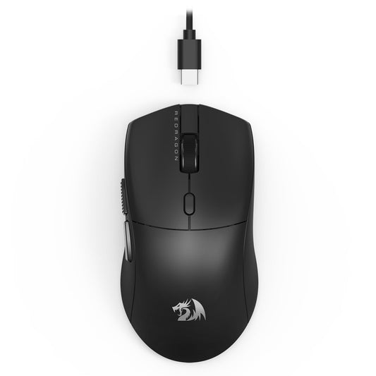 Redragon M815 Gaming Mouse - 44G Ultra-Light, 26000 DPI, 8K Polling Rate, Programmable Buttons, Black
