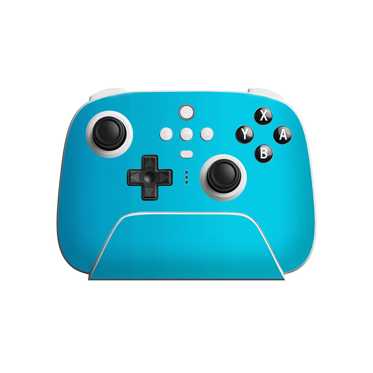 SopiGuard Sticker Skin for 8Bitdo Ultimate Wireless Controller Front and Buttons (Satin Ocean Shimmer)