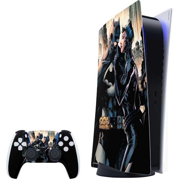 Skinit Decal Gaming Skin Compatible with PS5 Bundle - Officially Licensed DC Comics Batman Hush 15th Anniversary Deluxe Edition Cover by Jim Lee Design