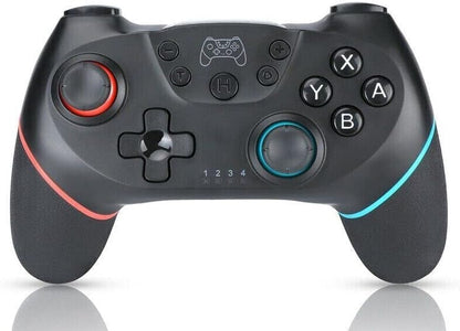 Lyyes Wireless Pro Switch Controller Joystick, 2 Pack, Black, Compatible with Switch/Lite/Switch 2, Model SW001