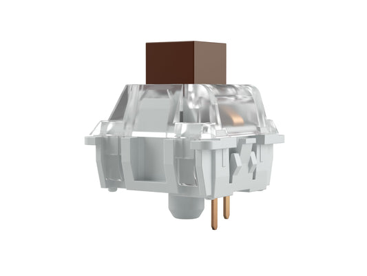 Kailh Box Brown Mechanical Keyboard Switches: Reliable Dustproof 120-Pack - Perfect for Precise Typing and Moderate Gaming