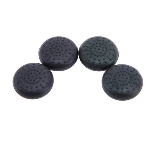 Replacement TPU Silicone Analog Controller Joystick Thumb Stick Grip Cap Cover for Nintendo Switch NS Joy-Con (Black)