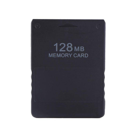 DEWIN PS2 Memory Card  128M  Black  High Speed  Compatible with Sony PlayStation 2