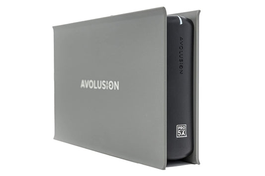 Avolusion PRO-5X Series 8TB USB 3.0 External Gaming Hard Drive for PS5 Game Console (Grey) - 2 Year Warranty (refurbished)