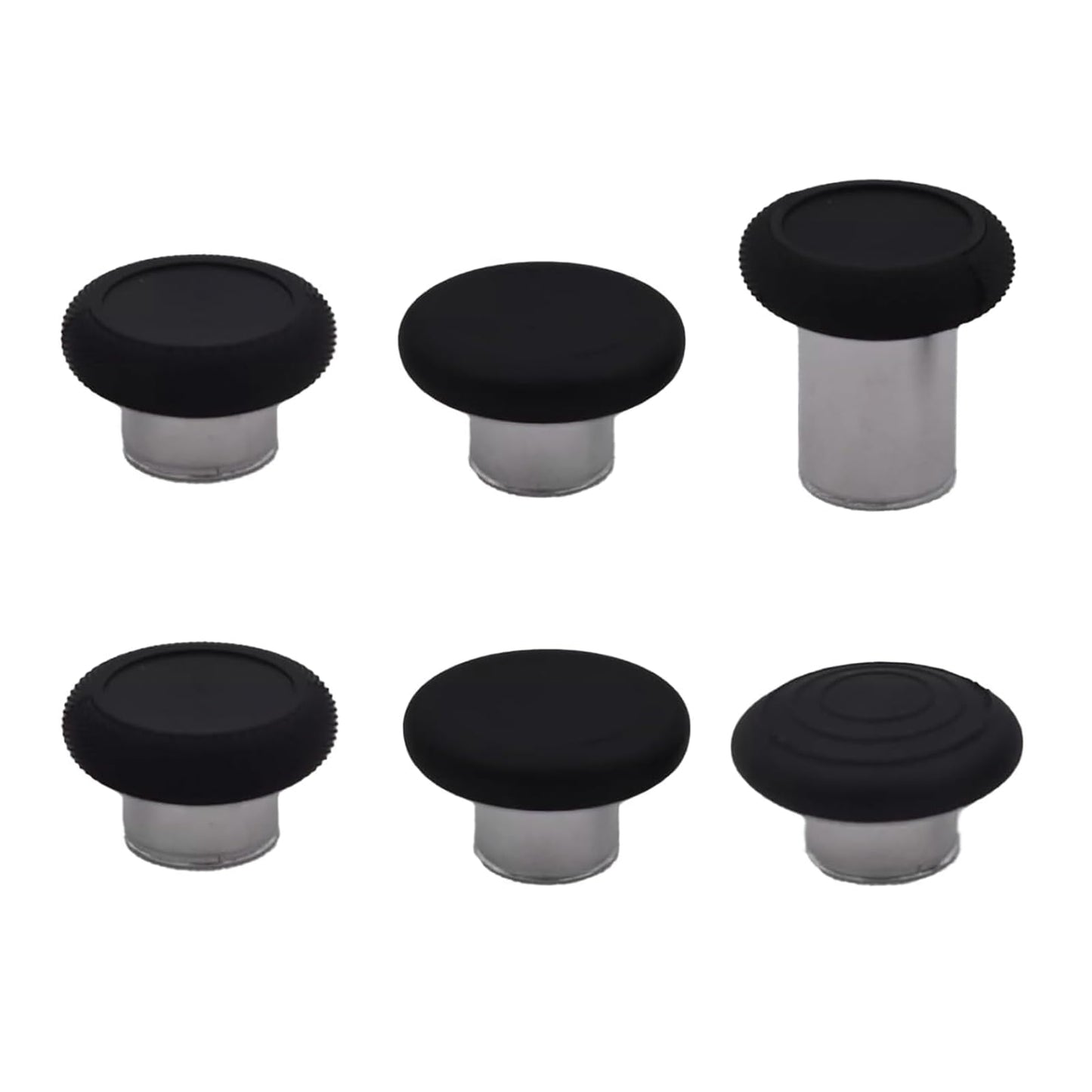 6Pcs Elite 2 Controller Thumbsticks Replacement for Xbox Elite Series 2/2 Core Controller  Elite 2 Controller Thumbsticks Joystick Replacement for Xbox Elite Series 2 Core Controller(Black)