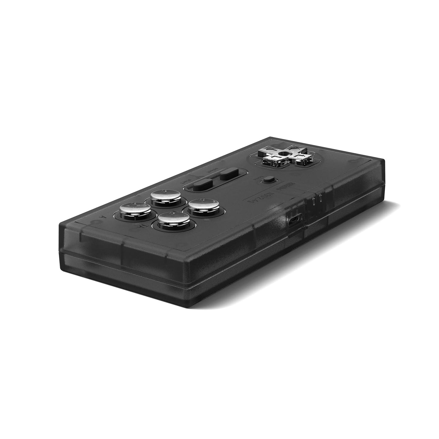 8Bitdo N30 Wireless Gamepad for NES - Transparent Edition, 123.8mm x 53.5mm x 19.7mm