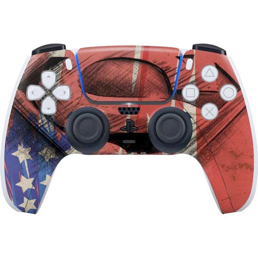 Skinit Decal Gaming Skin Compatible with PS5 Controller - Officially Licensed DC Comics Superman Crest Design