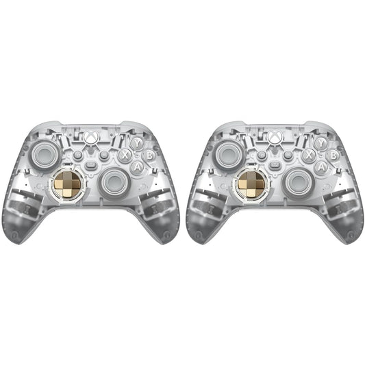 Microsoft QAU-00157 Xbox Wireless Gaming Dual Controller Bundle (Ghost Cipher Special Edition) for Xbox Series X|S  Xbox One  Windows PC  Android and iOS