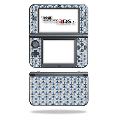 MIGHTY SKINS Nintendo 3DS XL Skin - Galaxy Bots Vinyl Decal Wrap, Durable & Easy to Apply, Model NI3DSXL2-Galaxy Bots