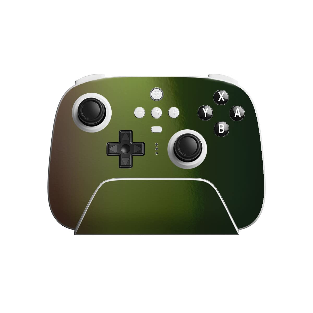 SopiGuard Sticker Skin for 8Bitdo Ultimate Wireless Controller Front and Buttons (Flip Urban Jungle)
