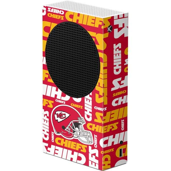 Skinit Decal Gaming Skin Compatible with Xbox Series S Console - Officially Licensed NFL Kansas City leaders Red Blast Design