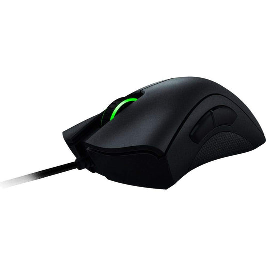 Razer DeathAdder Chroma Gaming Mouse - 10,000 DPI, Ergonomic Design, Black, Model RZ01-01210100-R3U1