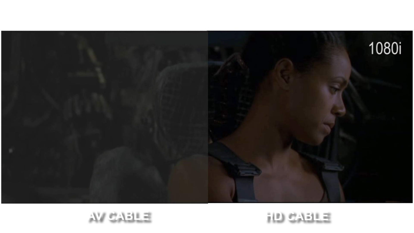 Hyperkin Panorama HD Cable for Original Xbox - Black, Officially Licensed, Model M07324