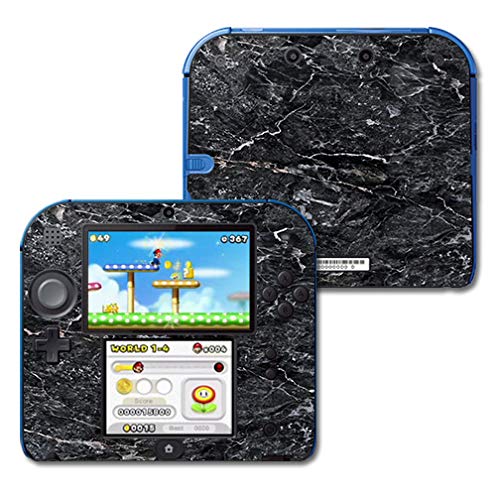 MIGHTY SKINS Nintendo 2DS Skin - Onyx Marble Vinyl Decal Wrap, Easy Apply/Remove, Durable Protection