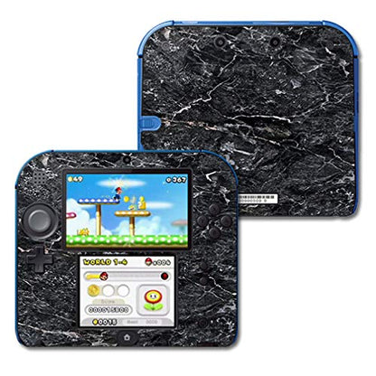 MIGHTY SKINS Nintendo 2DS Skin - Onyx Marble Vinyl Decal Wrap, Easy Apply/Remove, Durable Protection