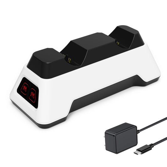 Controller Charger Station for PS5 Dualsense Controllers - PS5 Controller Dock with LED Light - Upgrade Accessory with Fast Char