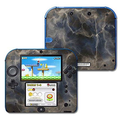 MIGHTY SKINS Nintendo 2DS Skin - Stormy Marble Vinyl Decal Wrap, Easy to Apply & Remove, Durable Protection, Made in USA