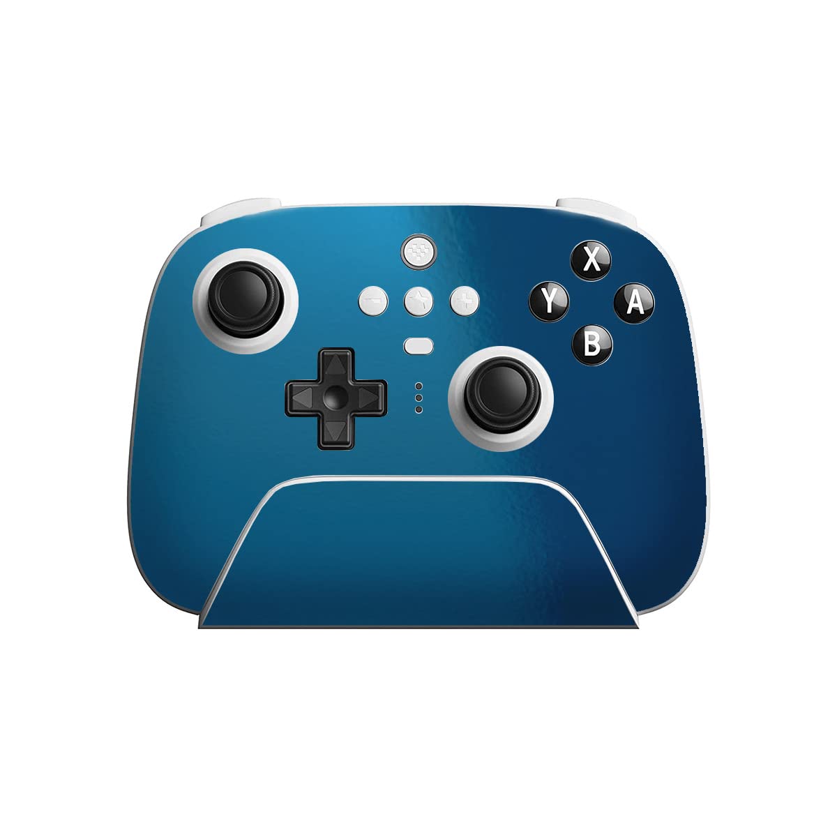 SopiGuard Sticker Skin for 8Bitdo Ultimate Wireless Controller Front and Buttons (Gloss Oslo Blue)