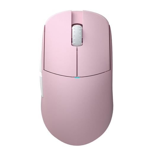 Lamzu Atlantis Mini Champion Edition Wireless Gaming Mouse - Ultra Lightweight 51g, 30000 DPI, Light Pink, Optical Switch, Symmetrical Design