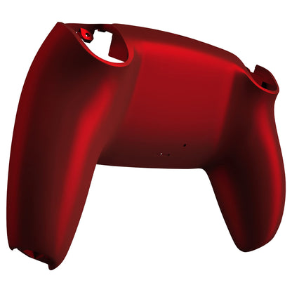 eXtremeRate Scarlet Red Custom Back Plate for PS5 Controller - Replacement Shell Cover, Model DPFP3003