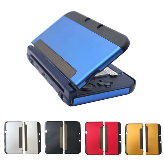 BLUE ELF Blue Shockproof Protector Case for New Nintendo 3DS LL XL 2015 - Hard Shell Skin Cover