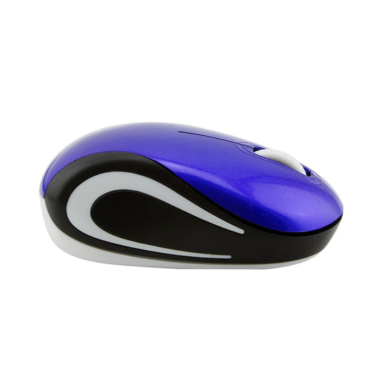 elec Space Wireless Mini Mouse for Travel - Portable Optical Mice with USB Receiver - Blue - Model 8541645634