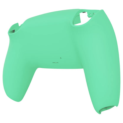 eXtremeRate Mint Green Grip Custom Back Plate for PS5 Controller - Replacement Shell Cover, Model DPFP3020