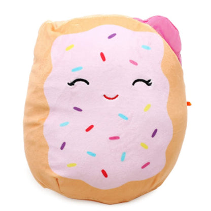 Squishmallow Food Squad Plush Toy - Fresa Frosted Pop Tart, 8 Inch, Soft Polyester Animal, Model CT6619
